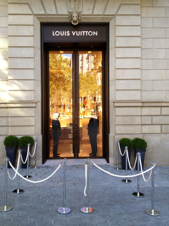 El homenaje de Louis Vuitton a Barcelona : Passeig de Gràcia